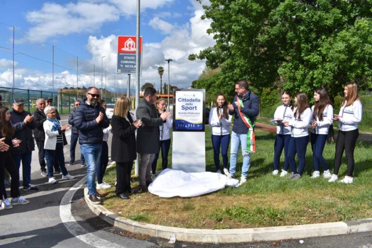Monteprandone, intitolata ad Amedeo Pelliccioni la Cittadella dello Sport
