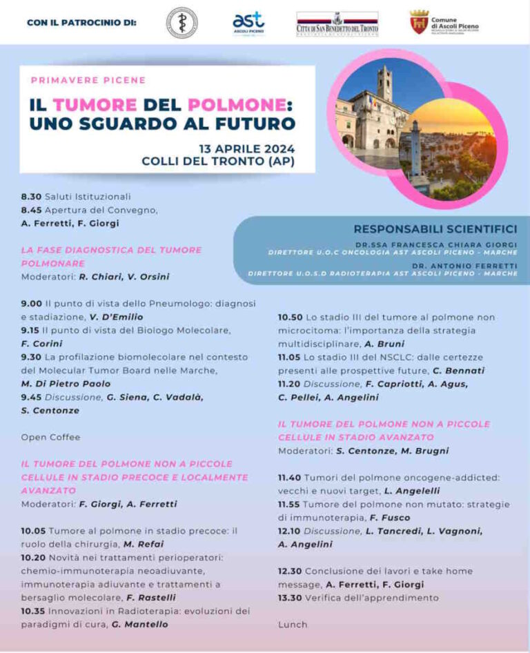 Il tumore del polmone: uno sguardo al futuro