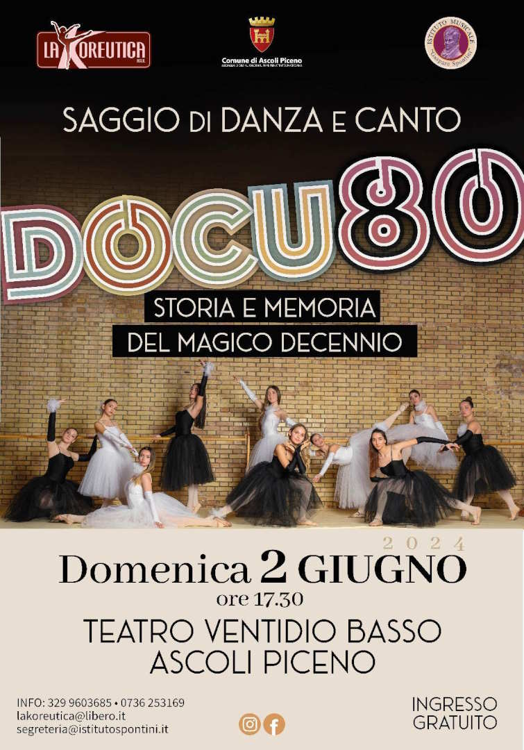 Docu80. Storia e Memoria del Magico Decennio al Teatro Ventidio Basso
