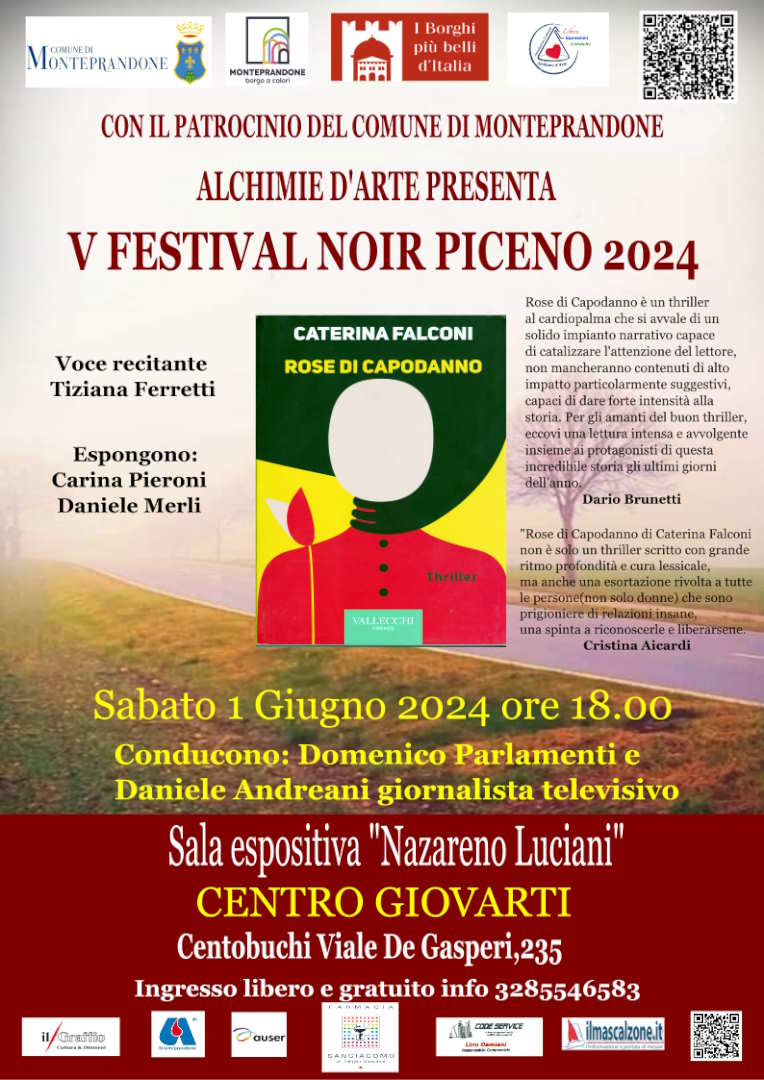 CATERINA FALCONI,  “Rose di capodanno” al GiovArti