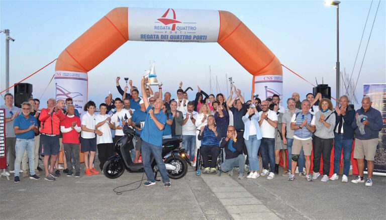 Successo per la 3a regata dei 4 Porti, trofeo Challenger Andrea Patacca