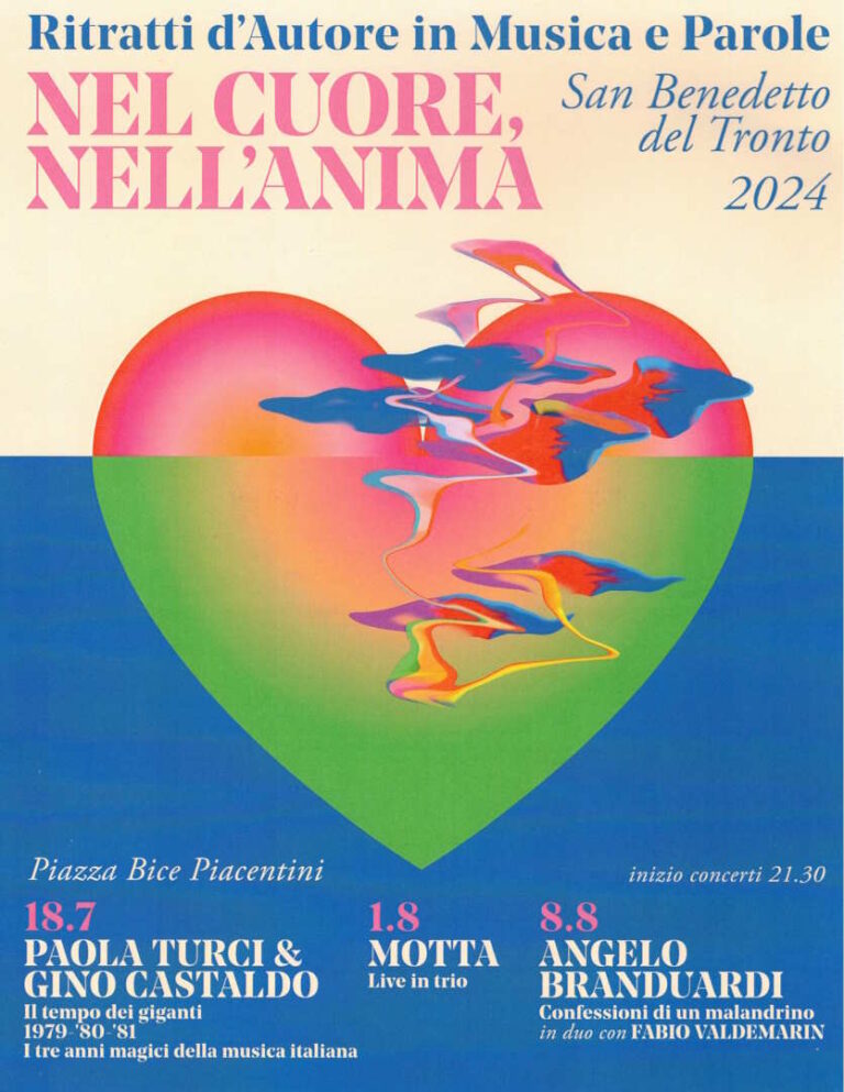 Nel cuore, nell’anima. Ritratti d’autore in musica e parole con Paola Turci e Gino Castaldo, Motta, Angelo Branduardi