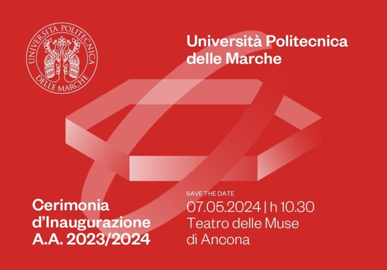 Univpm. Cerimonia di Inaugurazione A.A. 2023/2024