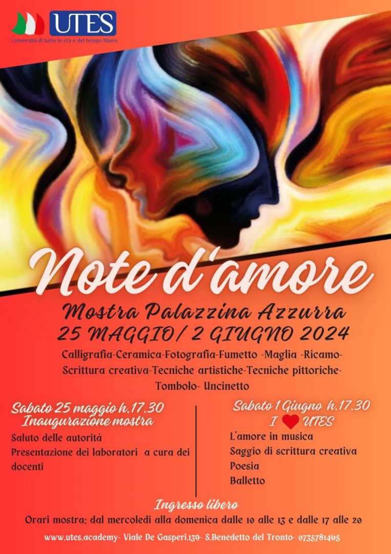 Utes, ‘Note d’Amore’ @ Palazzina Azzurra