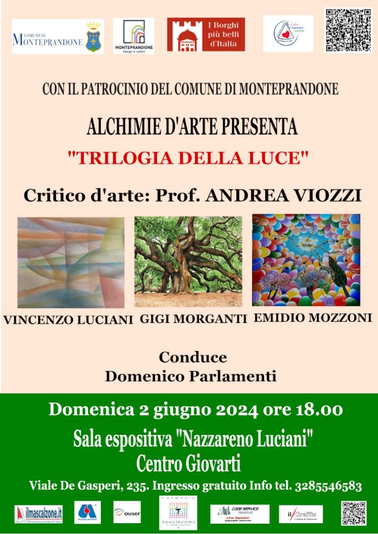 Trilogia della Luce al Centro GiovArti