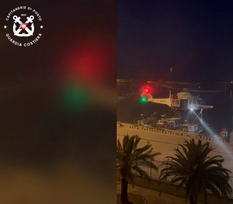Emergenza medica sulla piattaforma Pennina al largo di San Benedetto del Tronto