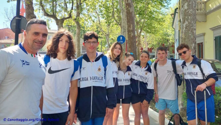 Canottaggio, Lega Navale Italiana di San Benedetto a Fano per il Beach Sprint