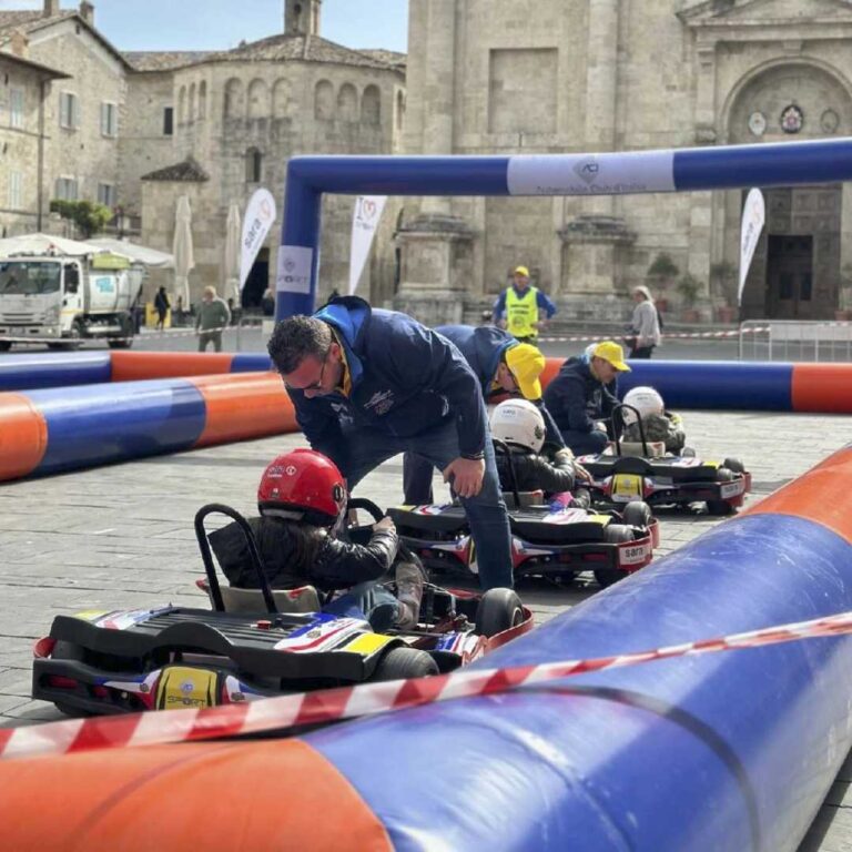 Karting in Piazza: educazione stradale con i bambini