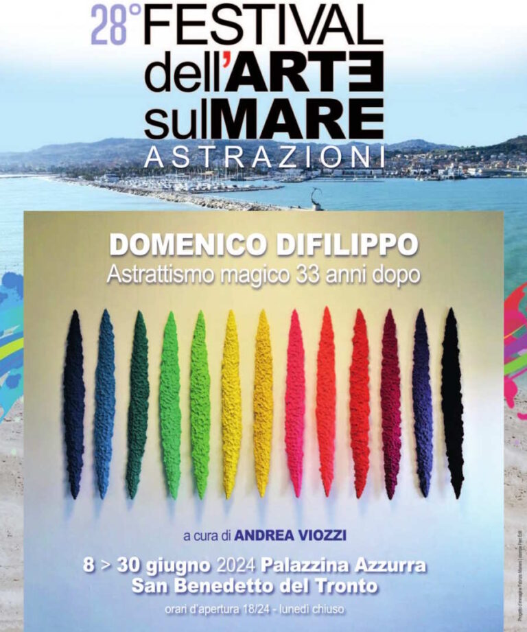 Domenico Difilippo, ‘Astrattismo Magico’ 33 anni dopo verso il 28° Festival dell’Arte sul Mare