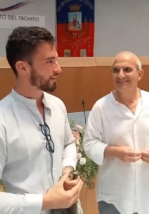 Il pluricampione mondiale Jordan Valdinocci ricevuto in comune