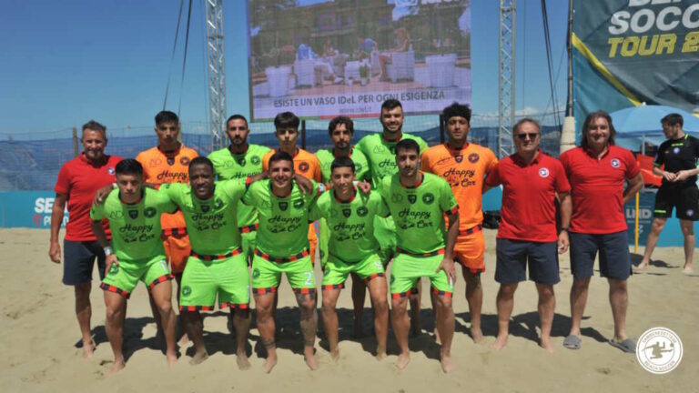 Samb Beach Soccer trova una grande vittoria e nella seconda giornata di Serie A 2024 batte 3 – 6 il Napoli