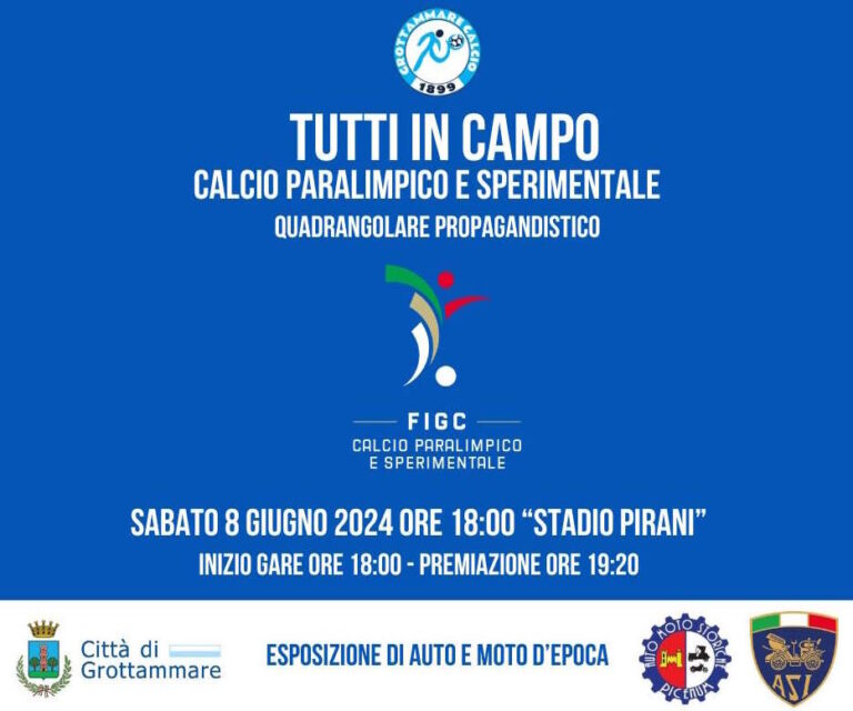 Tutti in campo, lo Stadio Pirani ospita il calcio paralimpico