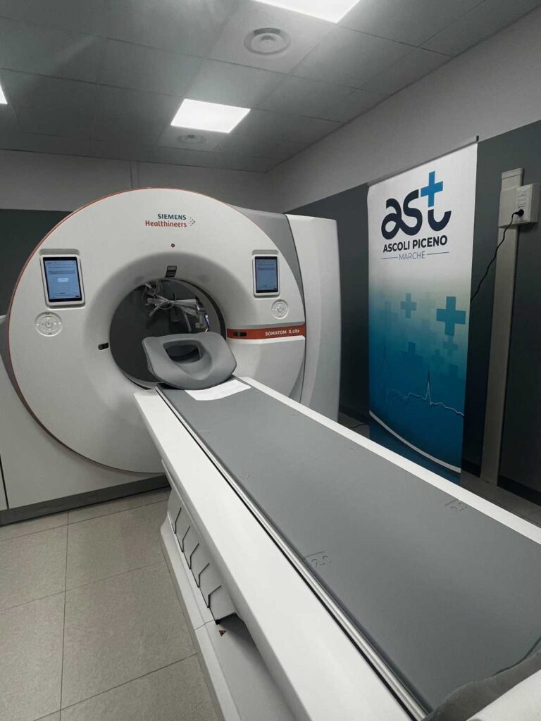 Presentata la nuova Tac dell’ospedale ‘Mazzoni’ di Ascoli