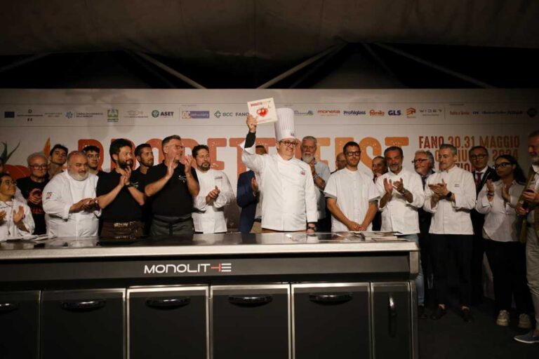 BrodettoFest, Le Marche vincono la Gara Nazionale dei Brodetti e delle zuppe di pesce con lo chef Daniele Tantucci e il suo brodetto all’anconetana