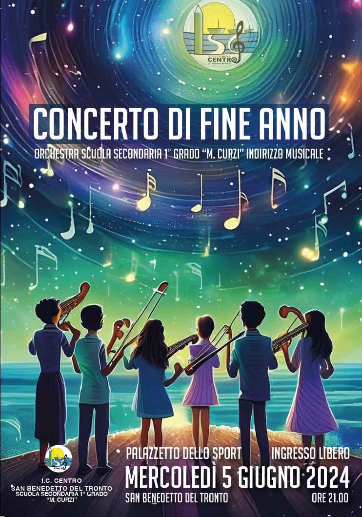 L’ORCHESTRA DELLA SCUOLA CURZI SALUTA L’ANNO SCOLASTICO