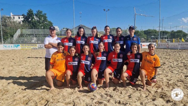 Samb Beach Soccer Under 15 Femminile, vince le Fasi Regionali: battute Boca e Mandolesi