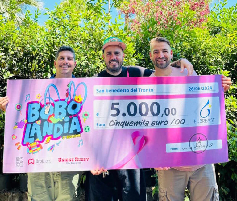 Bobolandia, donati 5.000 euro a Eubreast Ets