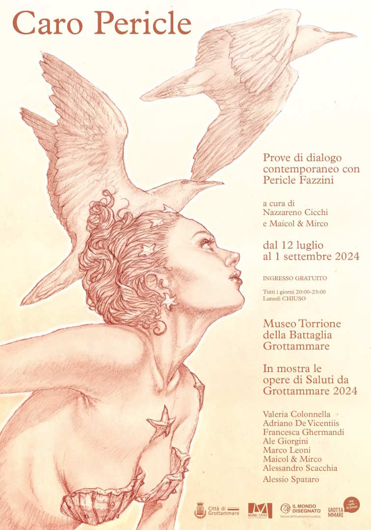 “Caro Pericle”, otto disegnatori in dialogo con l’arte di Fazzini