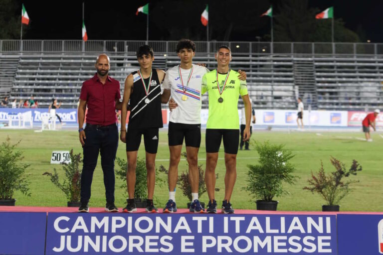 TRICOLORI: LE MARCHE SUL PODIO A RIETI