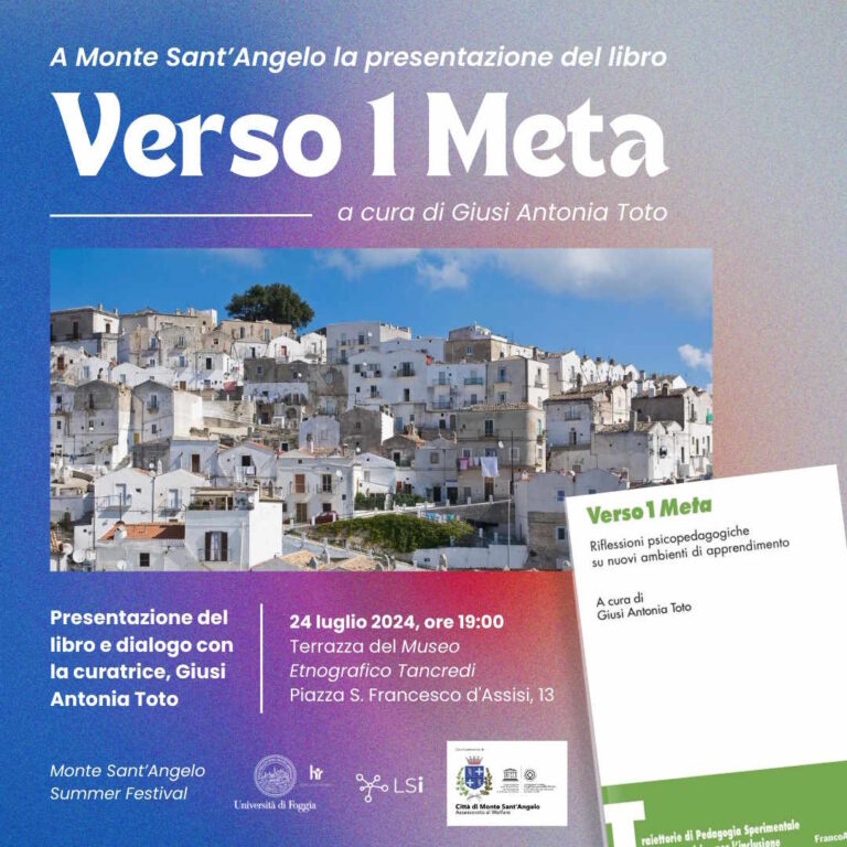 La rivoluzione del Metaverso arriva a Monte Sant’Angelo con la presentazione del libro “Verso1Meta”
