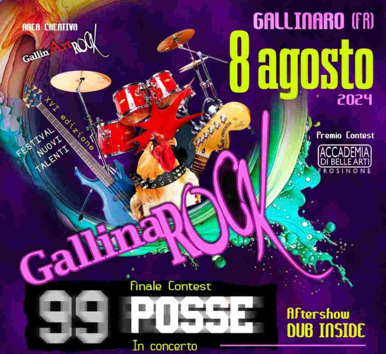 E… state a Gallinaro con GallinaRock