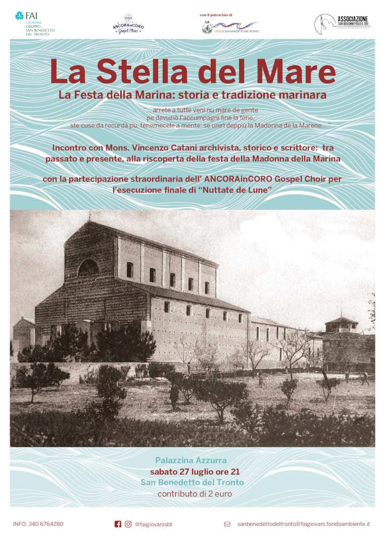 «La Stella del mare», tra storia e musica alla riscoperta della “festa delle feste” di San Benedetto