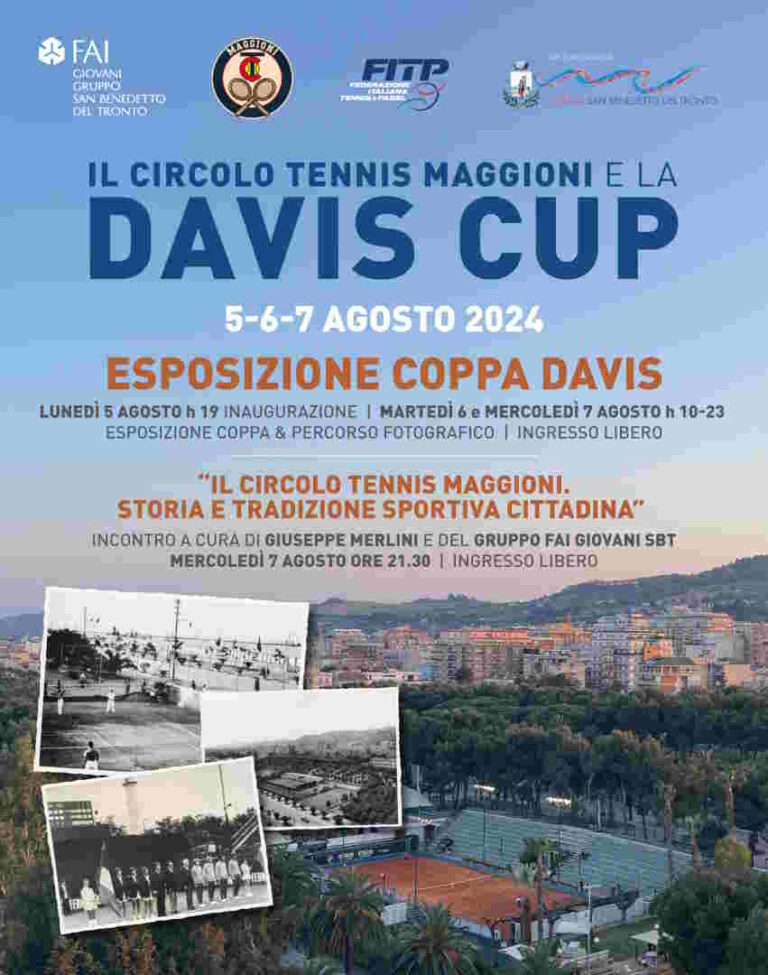 Il Circolo Tennis Maggioni e la Davis Cup