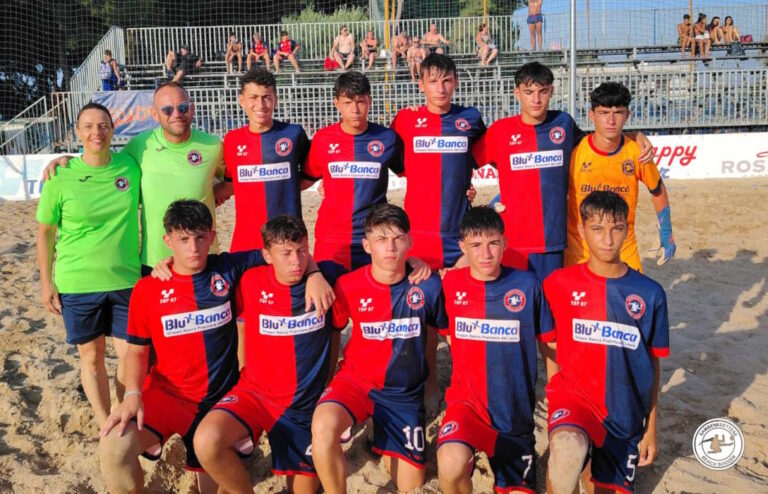 La Samb Beach Soccer U 17 pronta a scendere in campo per le Finali Nazionali di Tirrenia: in Semifinale c’è la Roma Bs