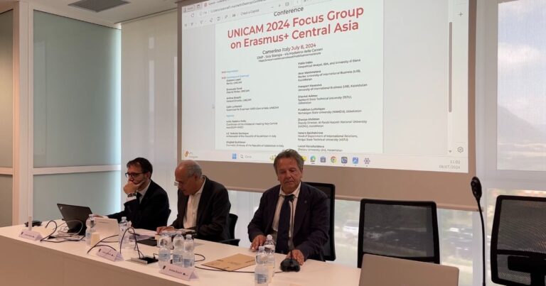 Conferenza sulle collaborazioni tra UniCam e Paesi del Centro Asia