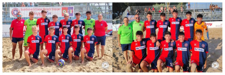 Samb Beach Soccer, tappa Interregionale: l’Under 17 vola alle Fasi Nazionali a Tirrenia. L’Under 15 esce a testa alta dopo un gran percorso
