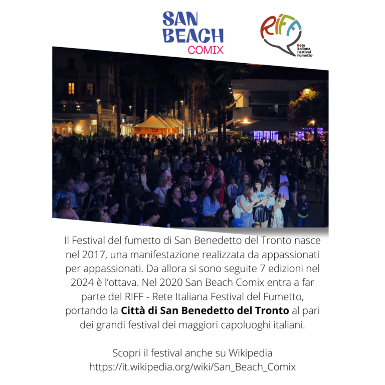 Torna San Beach Comix, è l’8°capitolo