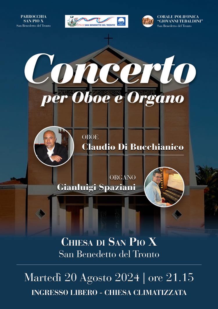 Concerto per oboe e organo a San Pio X