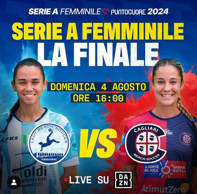 Beach Soccer, finale 5°-6° posto della Samb contro il Napoli e alle Finali Scudetto maschili e femminili