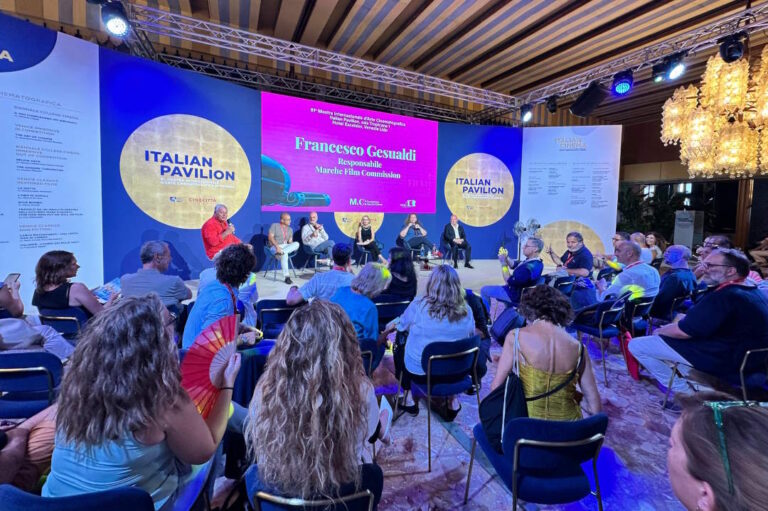Fondazione Marche Cultura a Venezia, incontro tra i professionisti del cinema italiano