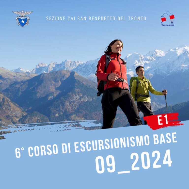 6° Corso di Escursionismo Base del Cai
