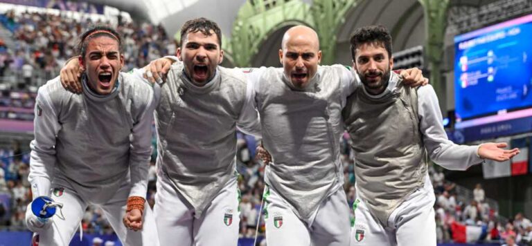 SI CHIUDE CON L’ARGENTO DI TOMMASO MARINI NEL FIORETTO A SQUADRE L’AVVENTURA DELLA SCHERMA OLIMPICA A PARIGI