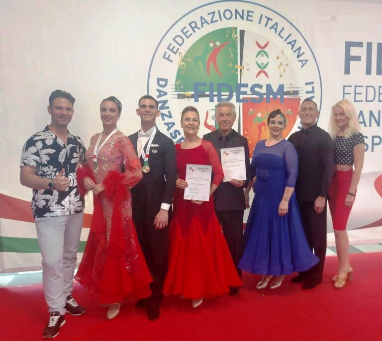 Dance School di Pagliare brilla ai recenti campionati italiani con 2 ori, 4 argenti e 4 bronzi