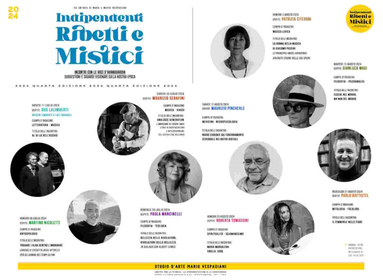 Indipendenti Ribelli e Mistici il dottor Maurizio Pincherle altro grande protagonista della rassegna