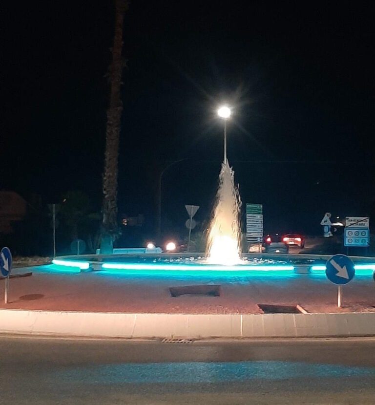 Ragnola, riqualificata la fontana della rotonda di via della Liberazione