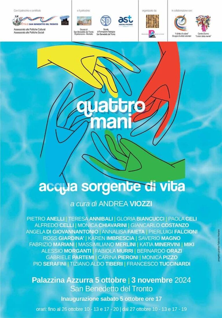 Quattro Mani, acqua sorgente di vita @ Palazzina Azzurra