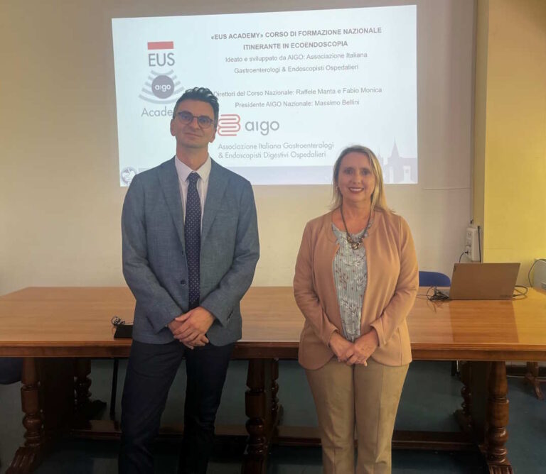 Corso nazionale di formazione specialistica in ecoendoscopia all’Ast 5