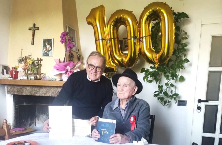 TREIA PIANGE IL CENTENARIO PIERINO COPPARI