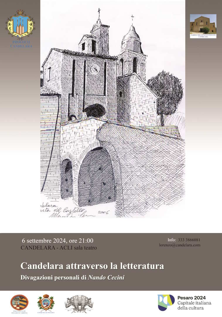 Candelara attraverso la letteratura. Divagazioni personali di Nando Cecini