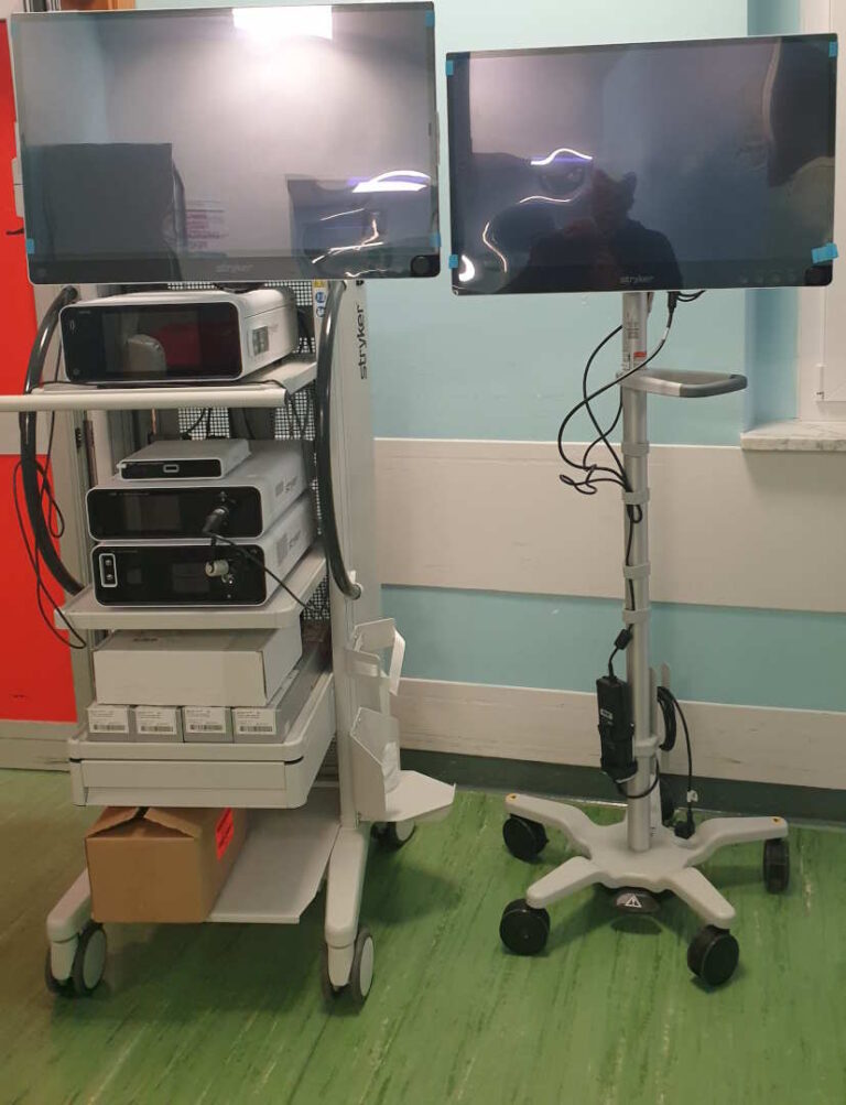 Chirurgia mininvasiva, oltre cento interventi in Ast 5 con la nuova colonna laparoscopica dell’Uoc diretta dal prof. Salomone Di Saverio