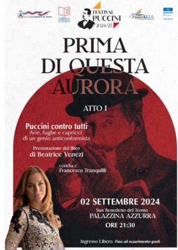 Beatrice Venezi,  Puccini contro tutti: Arie, fughe e capricci di un genio anticonformista