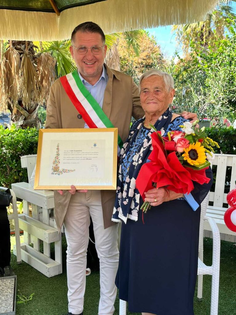 Auguri a Lidia Scarpantoni per i suoi 100 anni