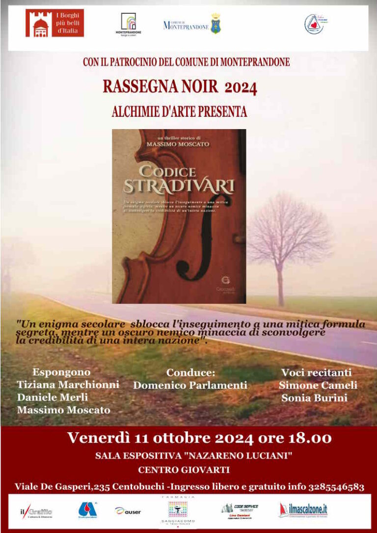 Piceno Noir: Massimo Moscato, ‘Codice Stradivari’