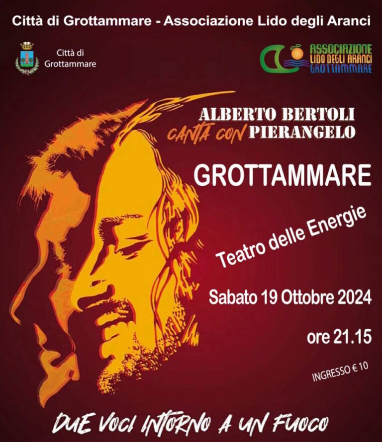 Alberto Bertoli canta con Pierangelo al Teatro delle Energie