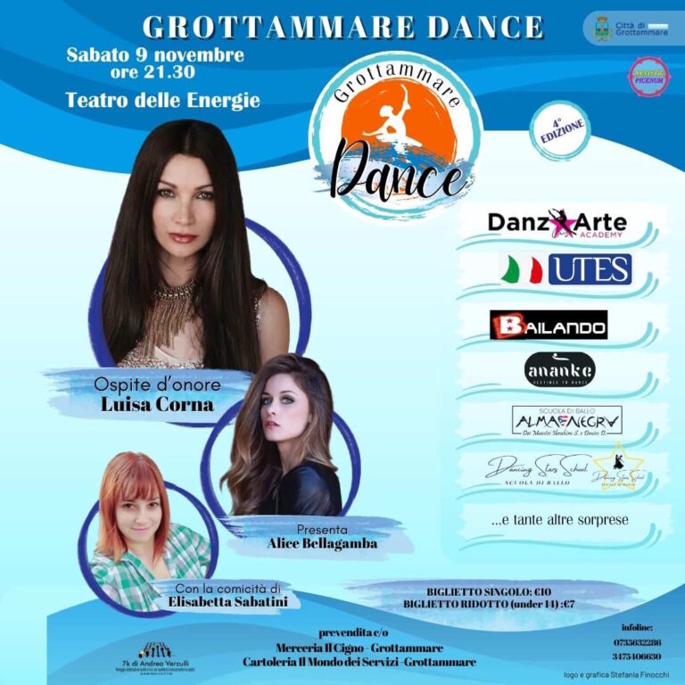 Svelato Grottammare Dance 2024: ecco le scuole picene con ben 120 performer