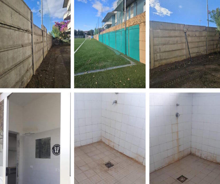 Ecco le condizioni del Centro Sportivo “Marcello Ciarrocchi”